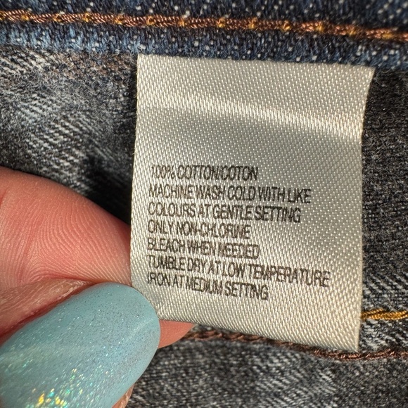 Black Brown 1826 Jeans Mens 30x30 Blue Straight Classic Fit Mid Rise Dark Wash - Picture 6 of 13